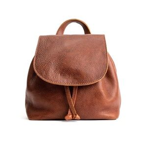 Brand new Portland Leather bucket backpack!